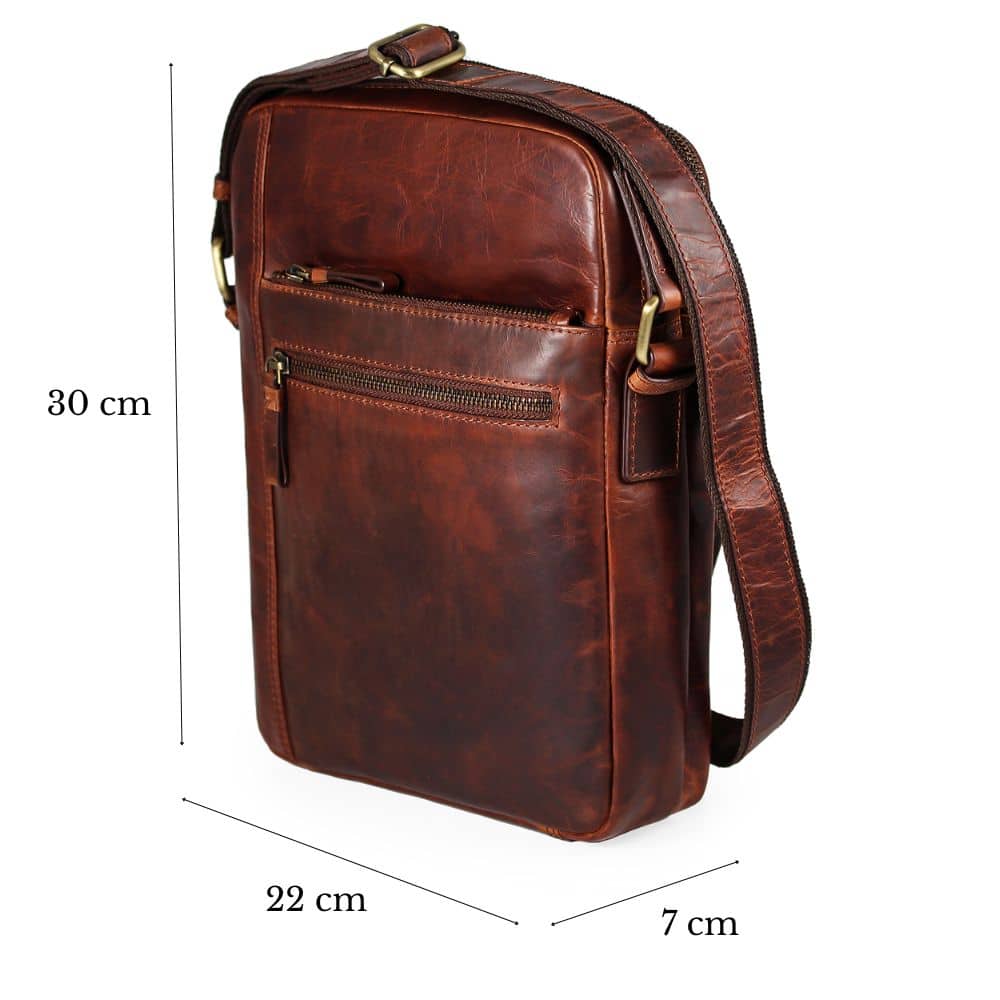 Leather iPad Tablet Bag