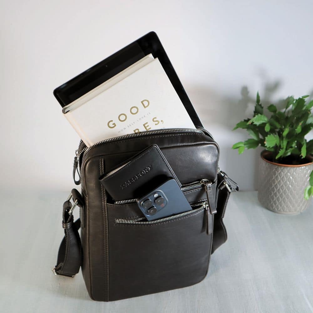 Leather iPad Tablet Bag