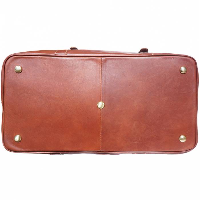 Weekender Leather Travel bag - Brown