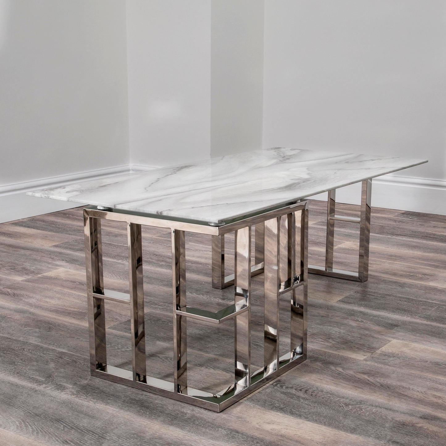 Marble Glass Manhattan Coffee Table