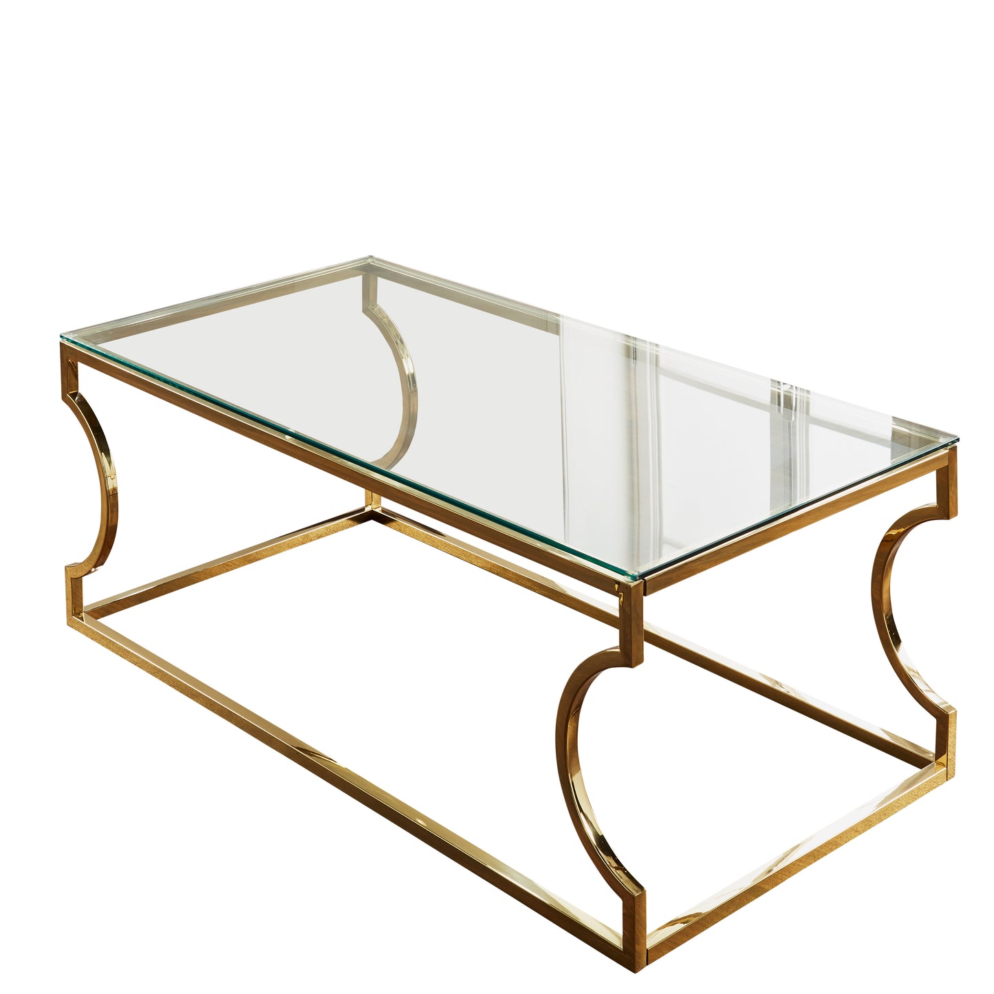 Coffee Table   Rome Gold Coffee Table