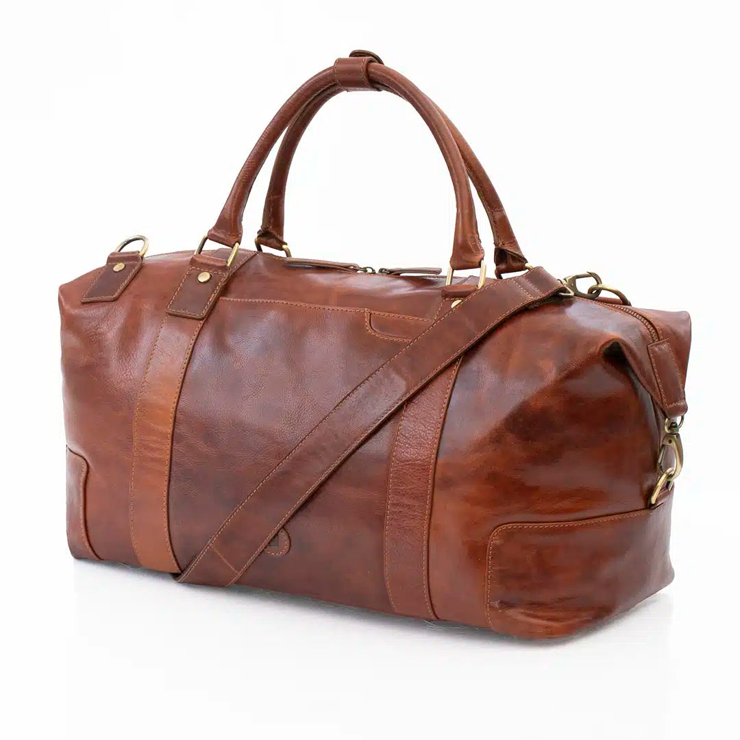 The Best Mens Leather Travel Bag - Primehide Orion Holdall